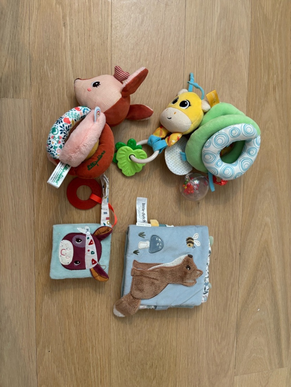 Plush Baby Activity Toy Bundle